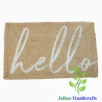 HELLO JUTE MAT