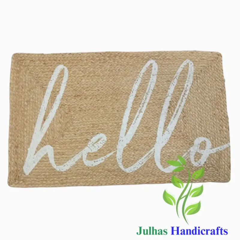 HELLO JUTE MAT