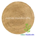 NATURAL JUTE ROUND FLOOR RUG