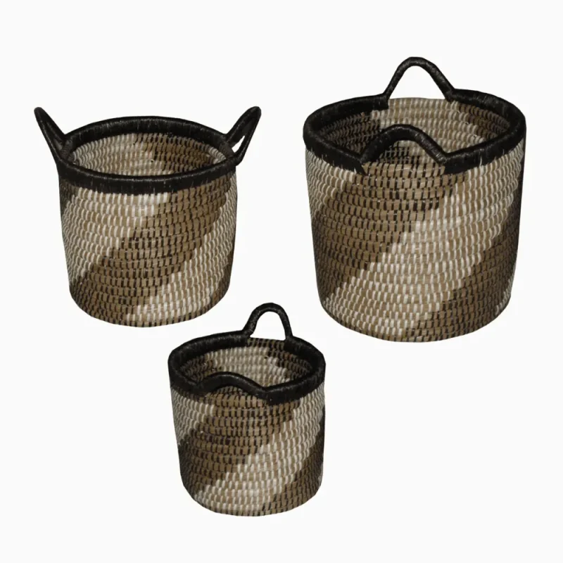 KAISA-PLASTIC-ROUND-PLANTER-WITH-HANDLE- MANUFACTURER AND EXPORTER JULHAS HANDICRAFTS BANGLADESH