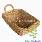 RECTANGLE CONOCAL BASKET WITH HANDLE
