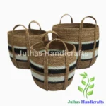 U-SHAP BASKET WITH LONG HANDLE