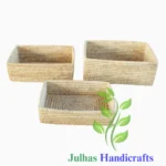 DATE LEAF RECTANGULAR BASKET