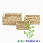 DATE LEAF RECTANGULAR BASKET