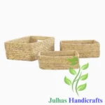 DATE LEAF RECTANGULAR BASKET