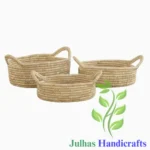 DATE LEAF OVAL TRAY WITH HANDLE