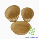 SEA GRASS OVAL CONICAL BASKET