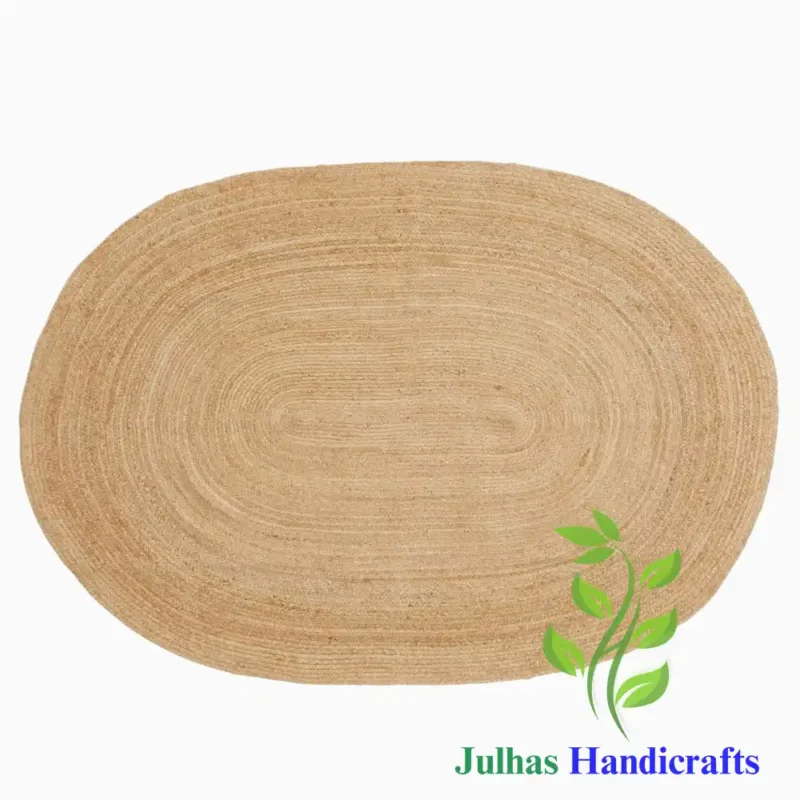 OVAL JUTE RUG