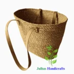 SEA GRASS OVAL SHOPPING BAG