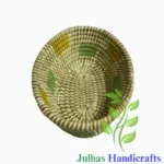 KANS GRASS and PLATIC Oval Basket MANUFACTURER AND EXPORTER JULHAS HANDICRAFTS BANGLADESH