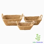 SEA GRASS RECTANGULAR BATI WITH HANDLE