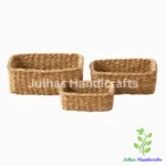 SEA GRASS RECTANGULAR MINI MC BASKET