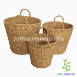 ROUND BALTI WITH HANDLE
