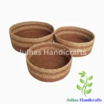 SEA GRASS ROUND BASKET