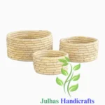 DATE LEAF ROUND BASKET