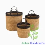 ROUND CYLINDER WITH HANDLE EXPORTER JULHAS HANDICRAFTS MANUFACTURER AND EXPORTER JULHAS HANDICRAFTS BANGLADESH