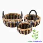 ROUND FRUIT BASKET WITH HANDLE