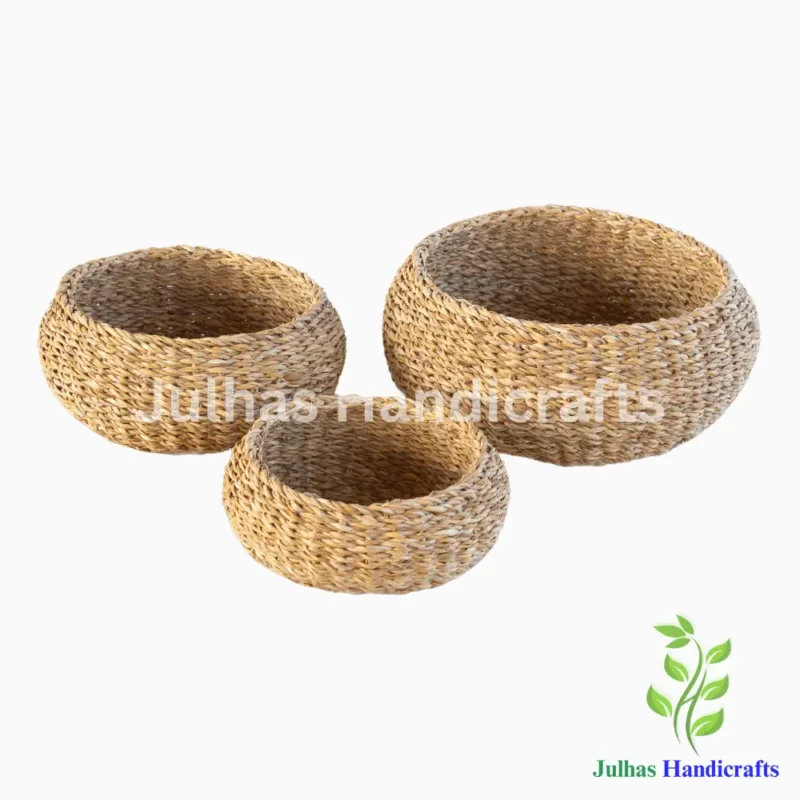 SEA GRASS ROUND POT