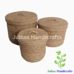 SEA GRASS ROUND TIFFIN BOX WITH LID