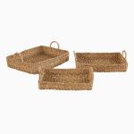 Rectangular Basket With Handle MANUFACTURER AND EXPORTER JULHAS HANDICRAFTS BANGLADESH