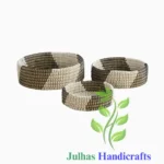 KANS GRASS and PLATIC ROUND CHAKA MANUFACTURER AND EXPORTER JULHAS HANDICRAFTS BANGLADESH