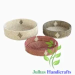 KANS GRASS and PLATIC Round Chaka MANUFACTURER AND EXPORTER JULHAS HANDICRAFTS BANGLADESH