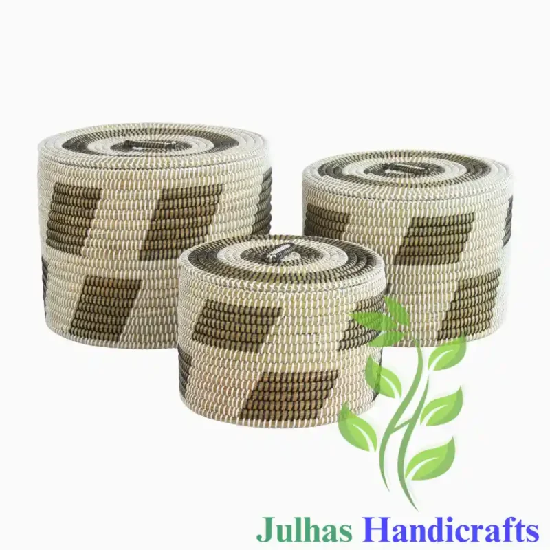 Round Tiffin Basket With Lid