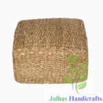 SEAGRASS SQUARE POUF MANUFACTURER AND EXPORTER JULHAS HANDICRAFTS BANGLADESH