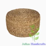 SEAGRASS ROUND POUF MANUFACTURER AND EXPORTER JULHAS HANDICRAFTS BANGLADESH