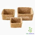 SEA GRASS SQUARE BASKET