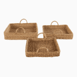 Square Basket With Handle MANUFACTURER AND EXPORTER JULHAS HANDICRAFTS BANGLADESH