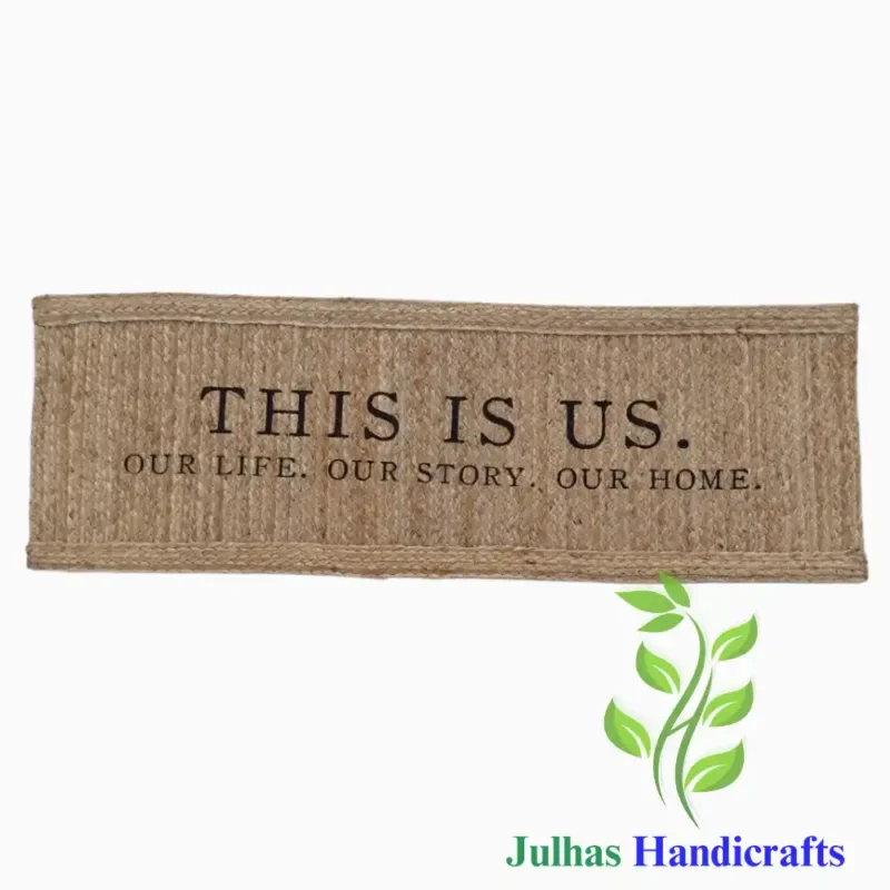 THIS IS US LONG JUTE MAT