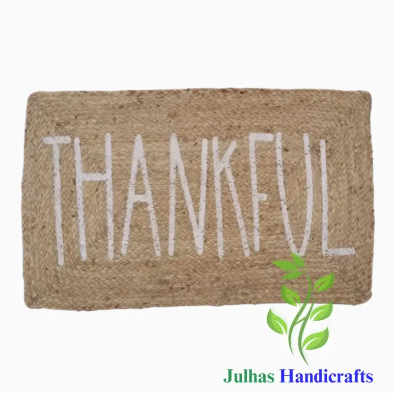 THANKFUL JUTE MAT