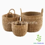 SEA GRASS U-SHAPE CYLINDER WITH HANDLE
