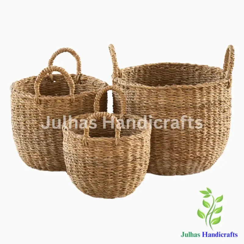 SEA GRASS U-SHAPE CYLINDER WITH HANDLE