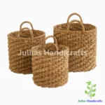 SEA GRASS WEAVING DESIGN ROUND CYLINDER