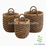 SEA GRASS WEAVING DESIGN U-SHAPE CYLINDER