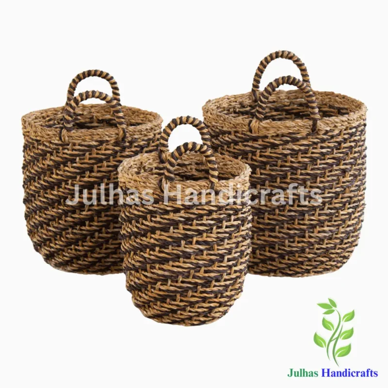 SEA GRASS WEAVING DESIGN U-SHAPE CYLINDER