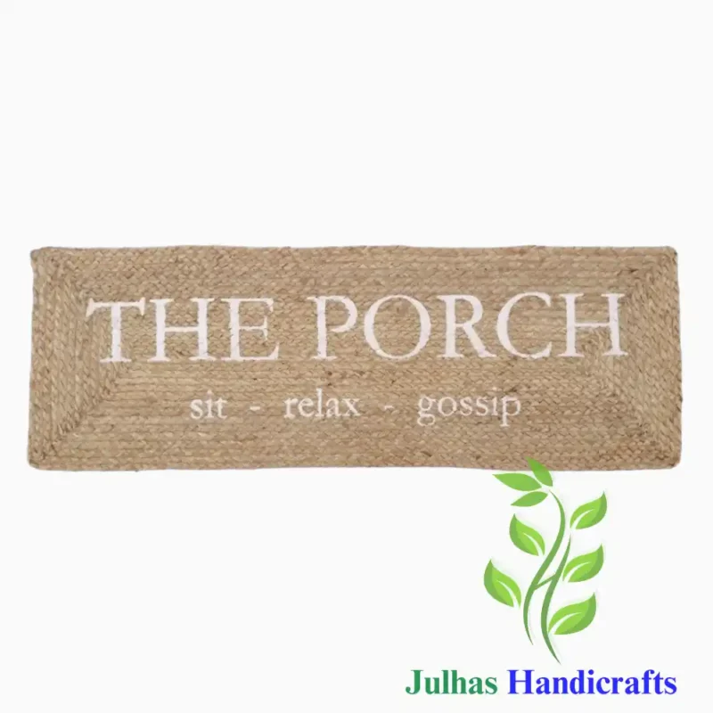 LONG PORCH DOOR JUTE MAT