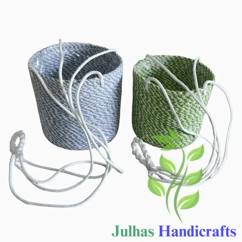 Hanging Basket With PVC plastic Lining