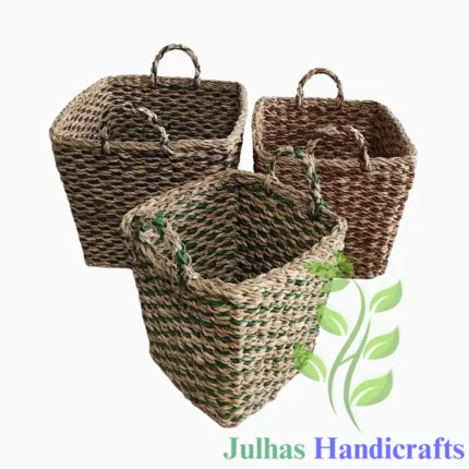 SQUARE BALTI WITH HANDLE