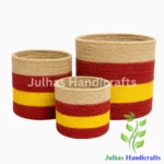 Decorative Jute Basket - Image 3