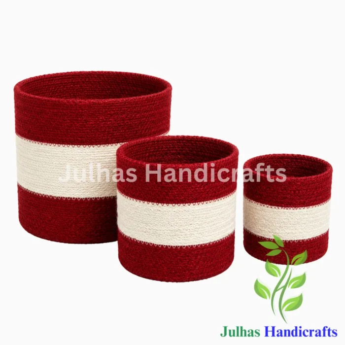 Decorative Jute Basket - Image 5